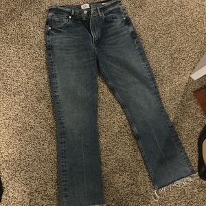 Citizens of humanity “isola” cropped jeans in size 27